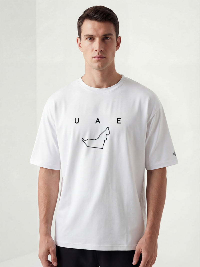 Men’s Oversized Pride of UAE T-Shirt