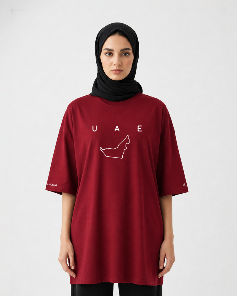 Women’s Oversized Pride of UAE T-Shirt