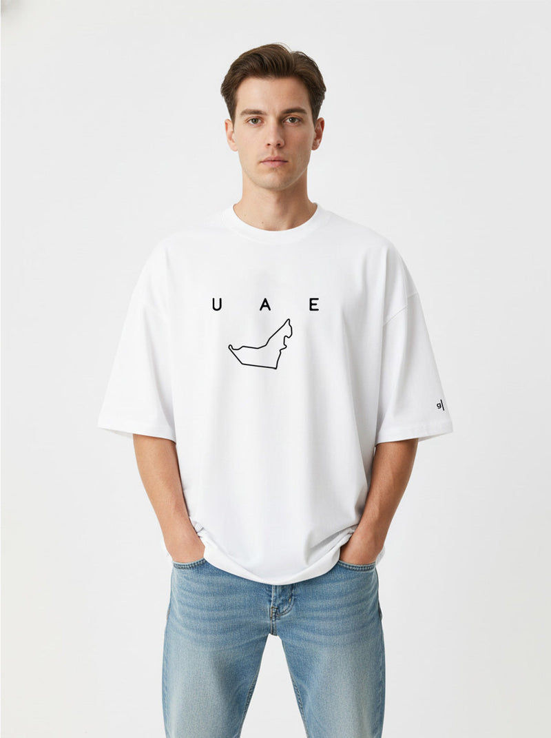 Men’s Oversized Pride of UAE T-Shirt
