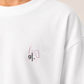 Girls' Oversized Bunny T-Shirt