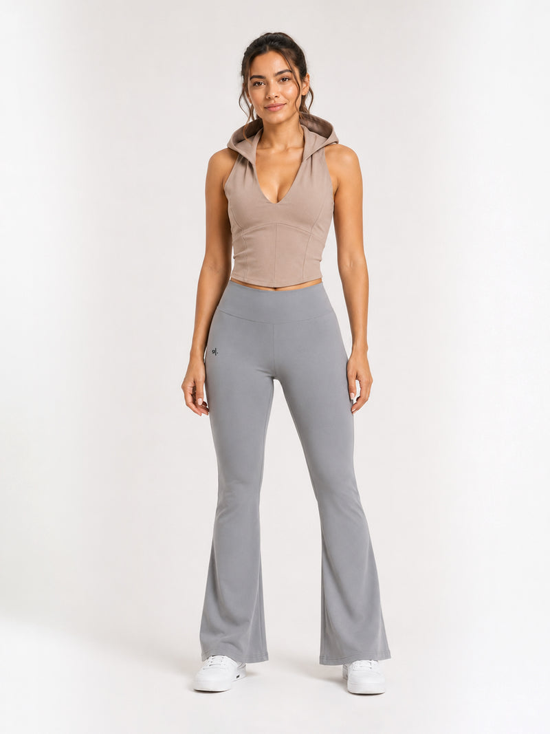Women's High-Waist Flare Leggings