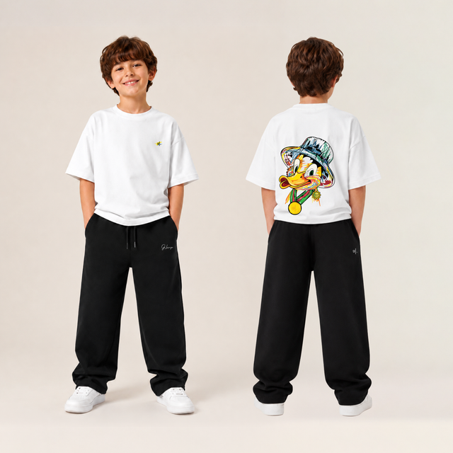 Boys' Oversized Character Duck T-Shirt