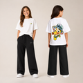 Girls' Oversized Character Duck T-Shirt
