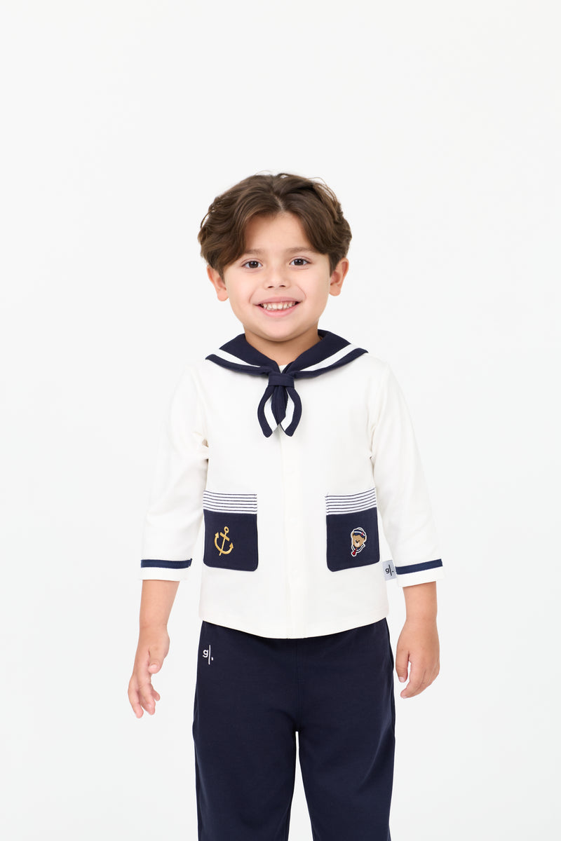 KIDS COTTON TROUSER & TOP SET