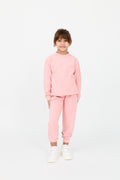 Kids’ unisex cotton sweatshirt & sweatpants set