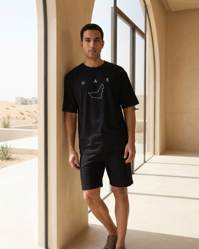 Men’s Oversized Pride of UAE T-Shirt