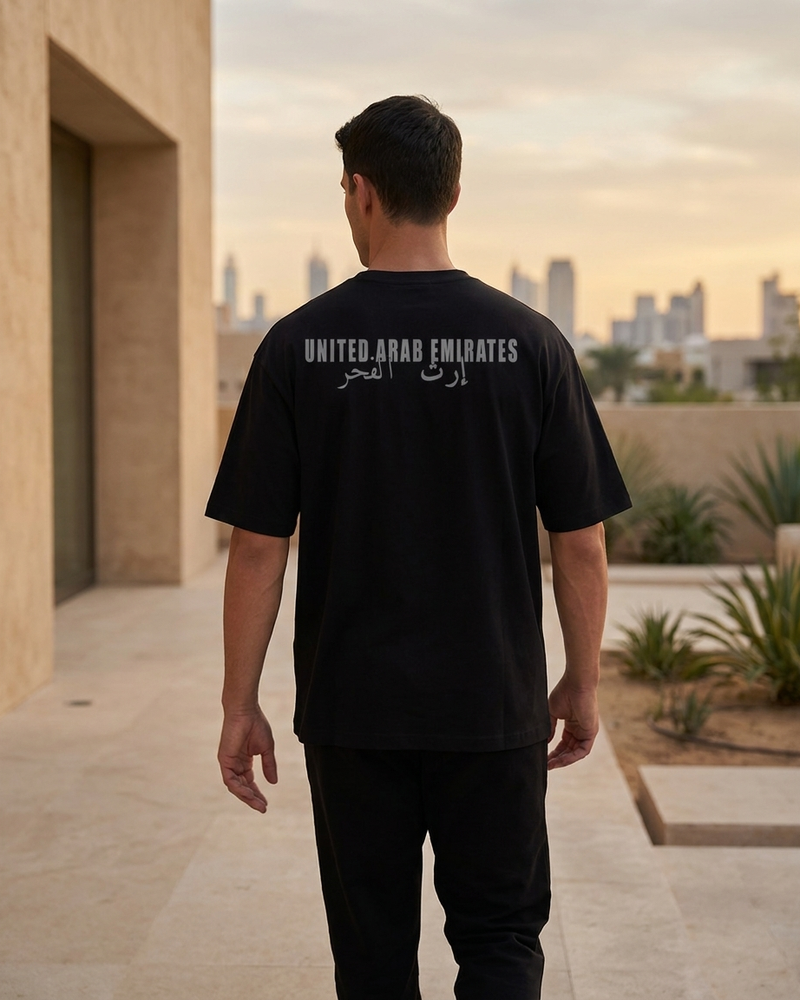 Men’s Oversized Pride of UAE T-Shirt