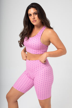 Women's Sustainable Print Sports Bra