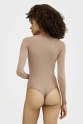 Organic Bamboo Women's Long Sleeve Crewneck Bodysuit