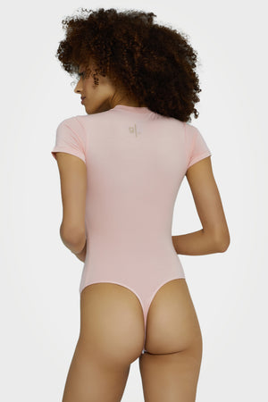 Organic Bamboo Women's Short Sleeve Crewneck Bodysuit