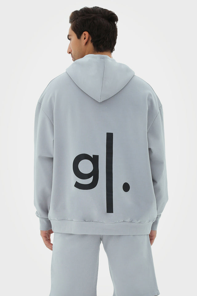 Organic Bamboo Men Oversized Hoodie