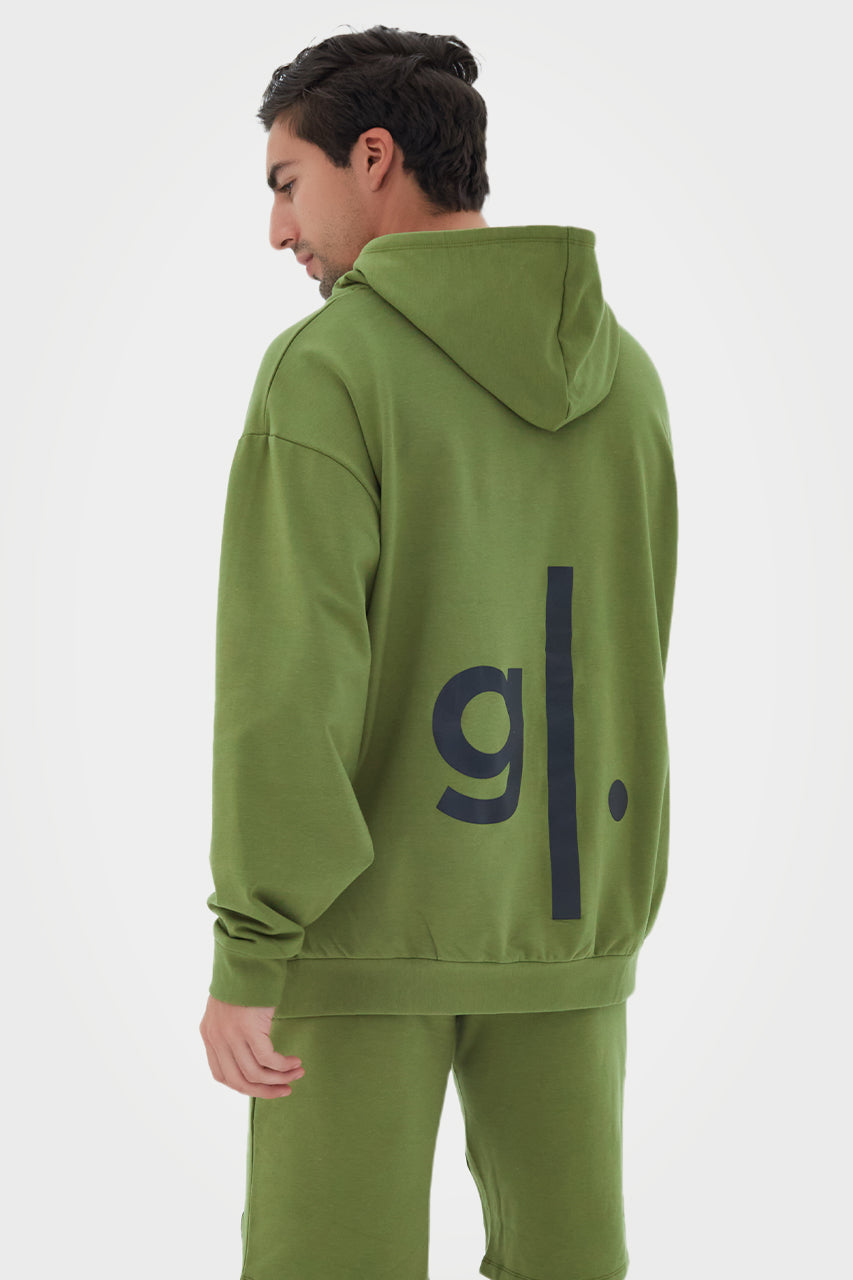Organic Bamboo Men Oversized Hoodie