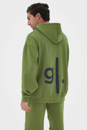 Organic Bamboo Men Oversized Hoodie
