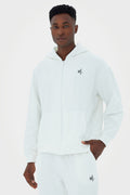 Organic Bamboo Men Oversized Zip Up Hoodie