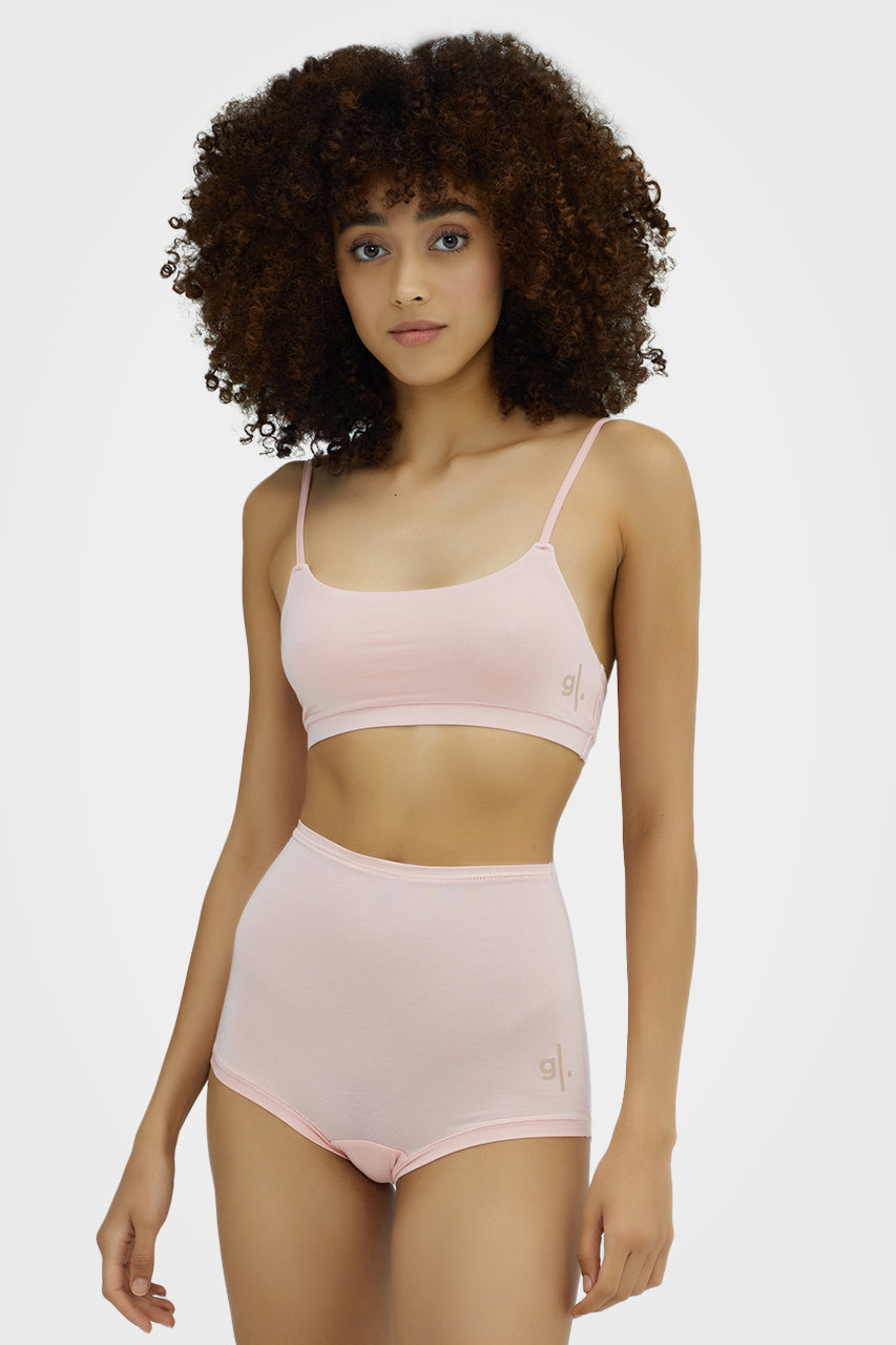 Organic Bamboo Women's High Waist Full Brief