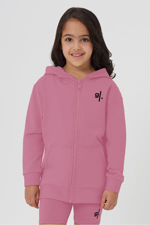 Organic Bamboo Cozy Zip Hoodie Girls