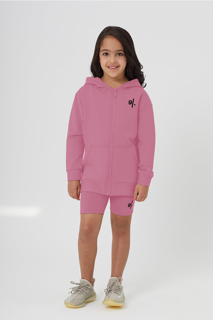 Organic Bamboo Cozy Zip Hoodie Girls
