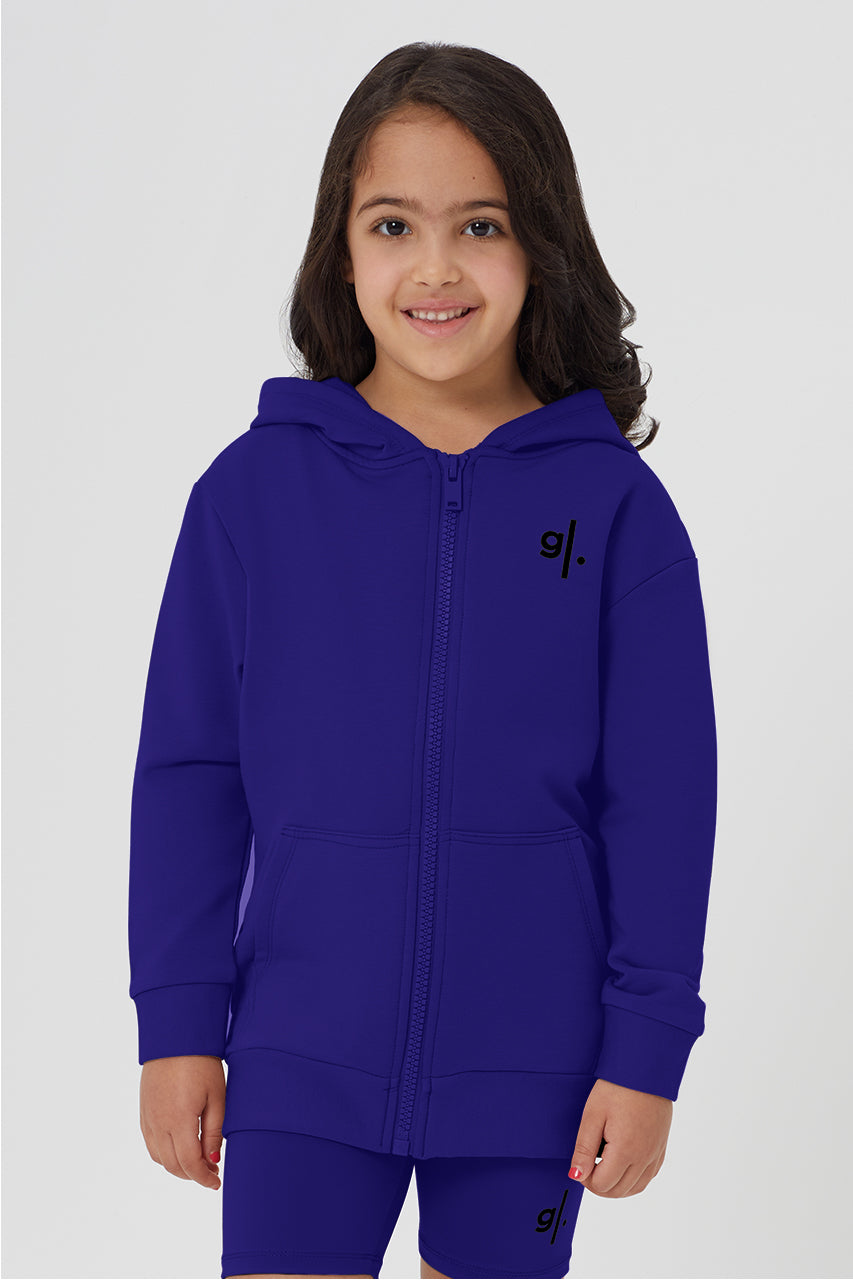 Organic Bamboo Cozy Zip Hoodie Girls