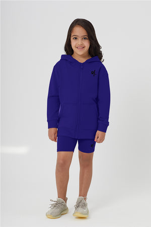 Organic Bamboo Cozy Zip Hoodie Girls