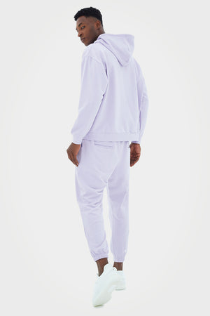 Organic Bamboo Men Oversized Zip Up Hoodie