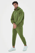 Organic Bamboo Men Oversized Zip Up Hoodie