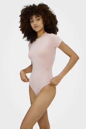 Organic Bamboo Women's Short Sleeve Crewneck Bodysuit
