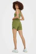 Organic Bamboo Women's High Waisted GL Shorts