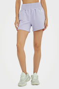 Organic Bamboo Women's High Waisted GL Shorts