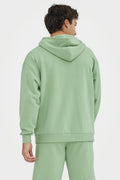 Organic Bamboo Men Oversized Zip Up Hoodie