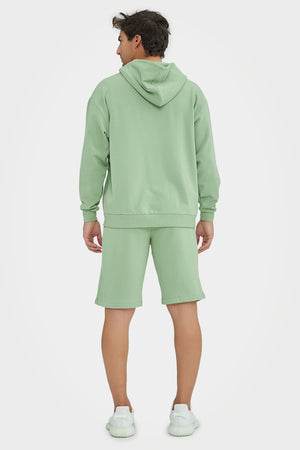 Organic Bamboo Men Oversized Zip Up Hoodie