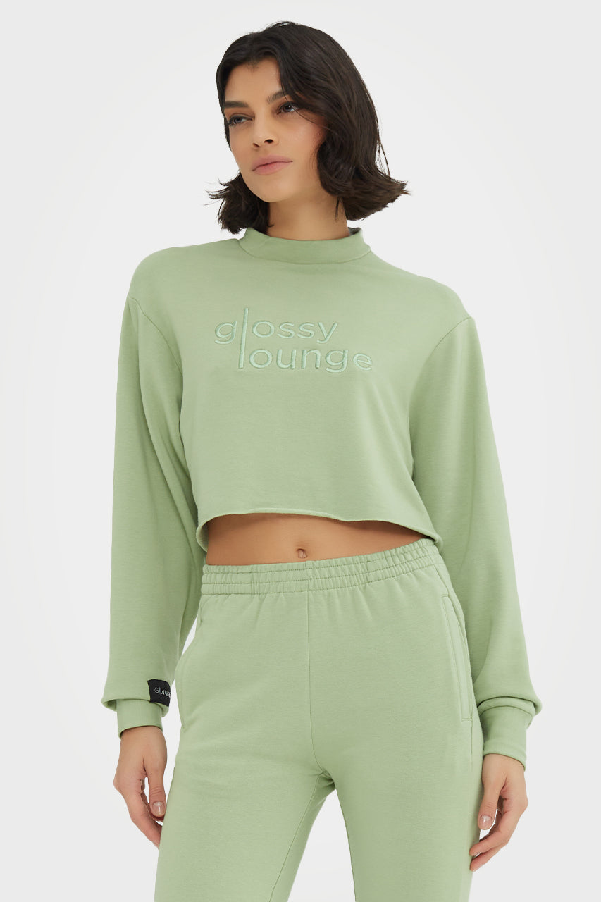 Organic Bamboo Women's Every Body Crop Top – Glossy Lounge