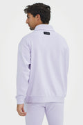Organic Bamboo Men Cozy Half Zip Slim Fit Jumper