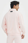 Organic Bamboo Men Cozy Half Zip Slim Fit Jumper