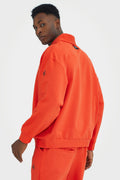 Organic Bamboo Men Cozy Half Zip Slim Fit Jumper