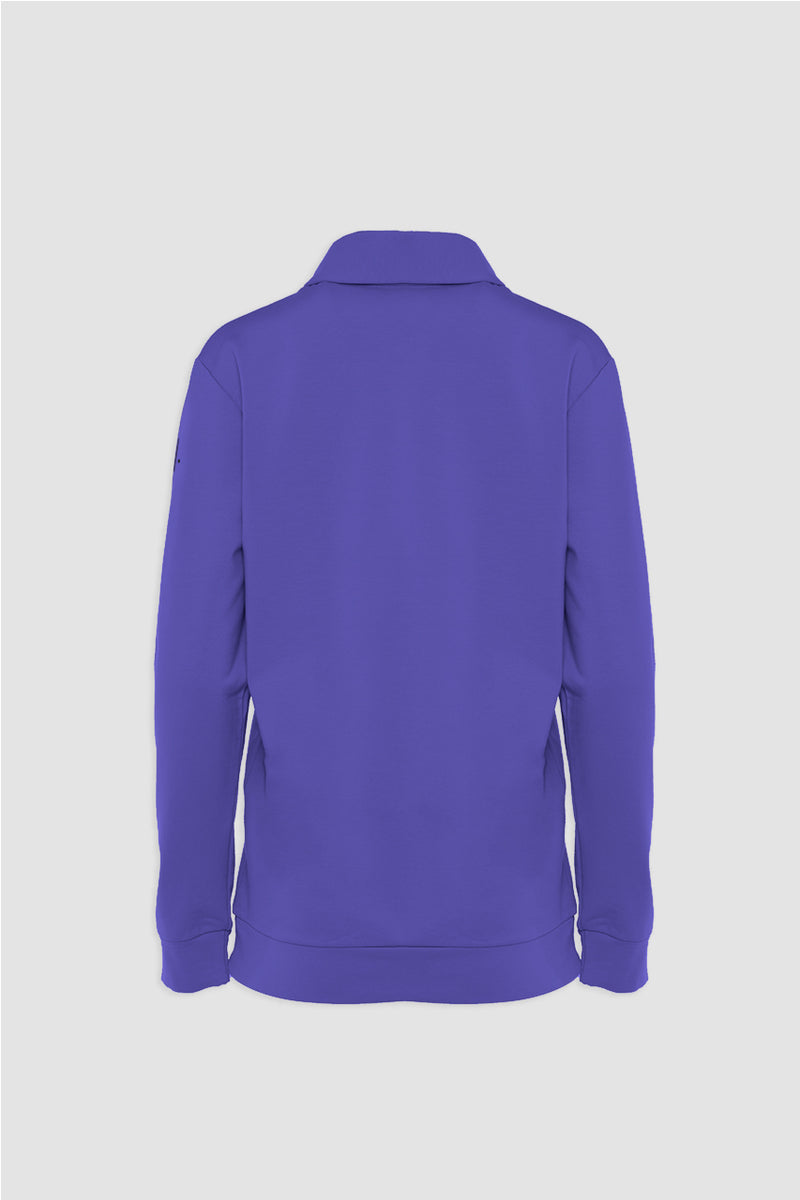 Organic Bamboo Women Cozy Half Zip Slim Fit Jumper