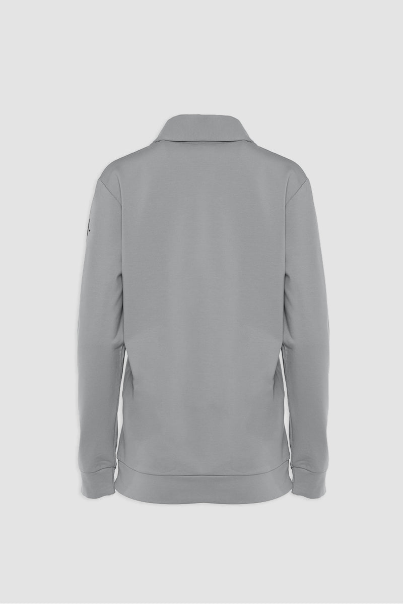 Organic Bamboo Women Cozy Half Zip Slim Fit Jumper