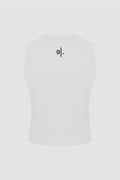 Women's Sustainable Sleeveless Crop High Neck Top