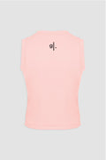Women's Sustainable Sleeveless Crop High Neck Top