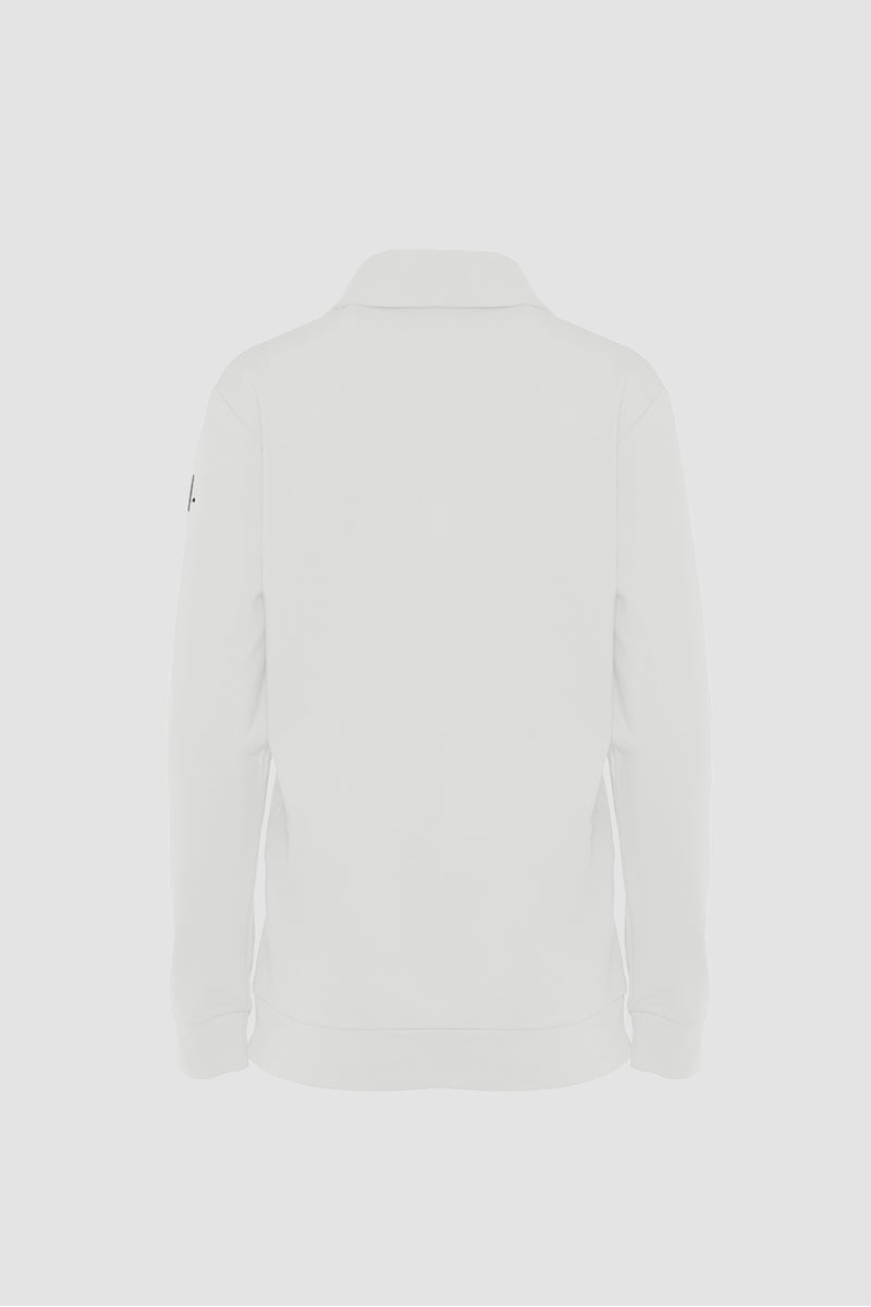 Organic Bamboo Women Cozy Half Zip Slim Fit Jumper