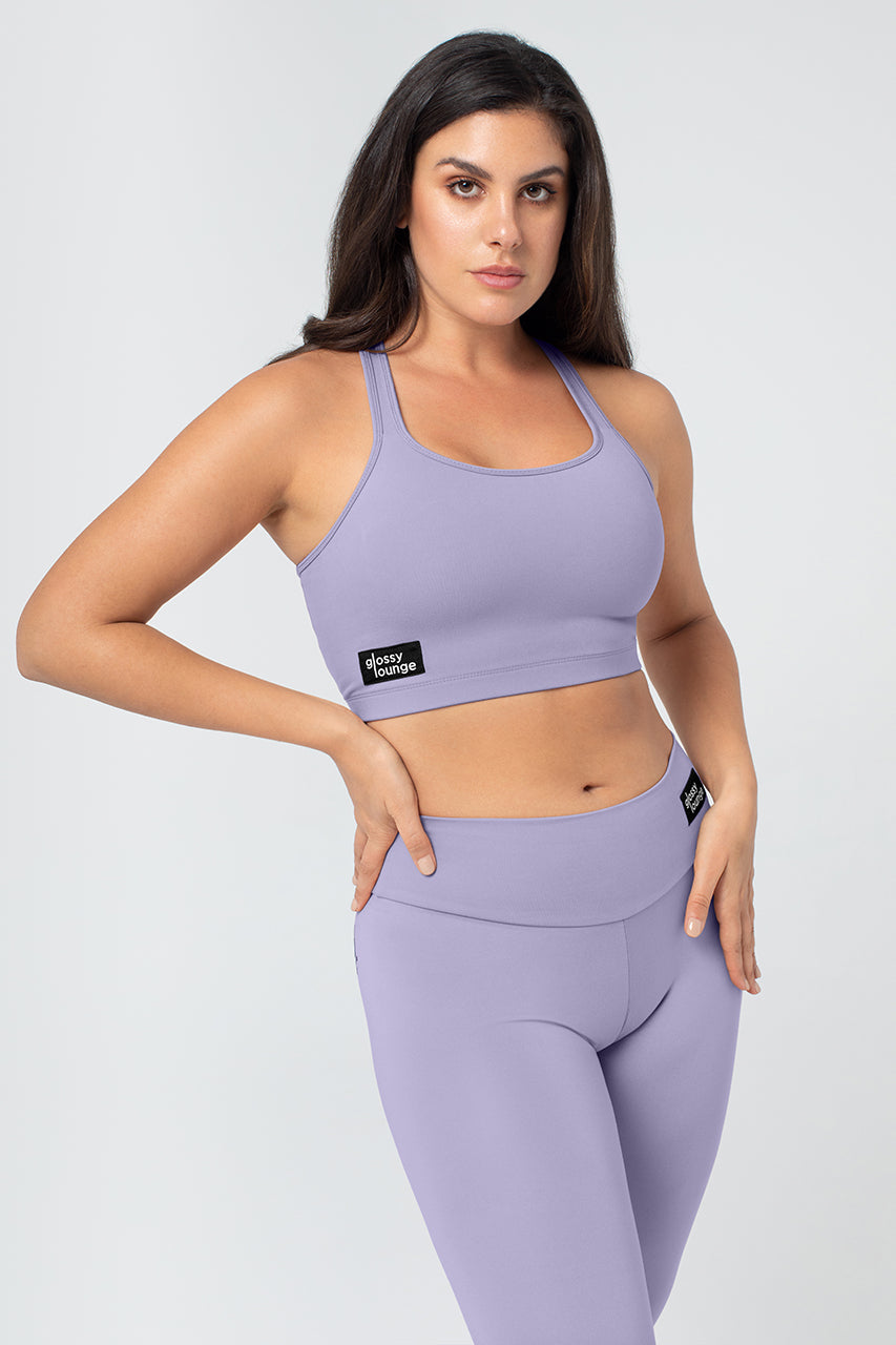 Women's Sustainable Sports Bra Racerback Long Line