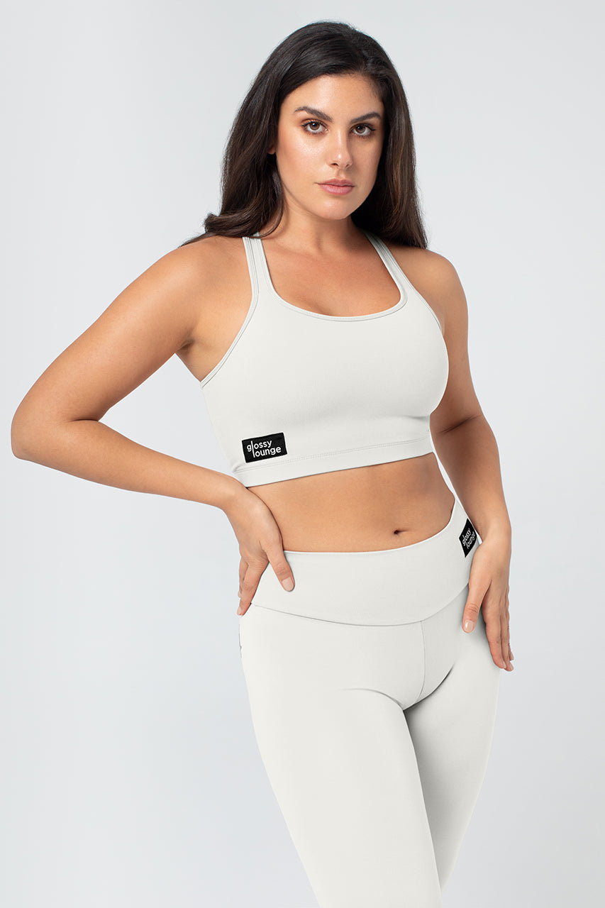Women's Sustainable Sports Bra Racerback Long Line