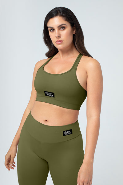 Women's Sustainable Sports Bra Racerback