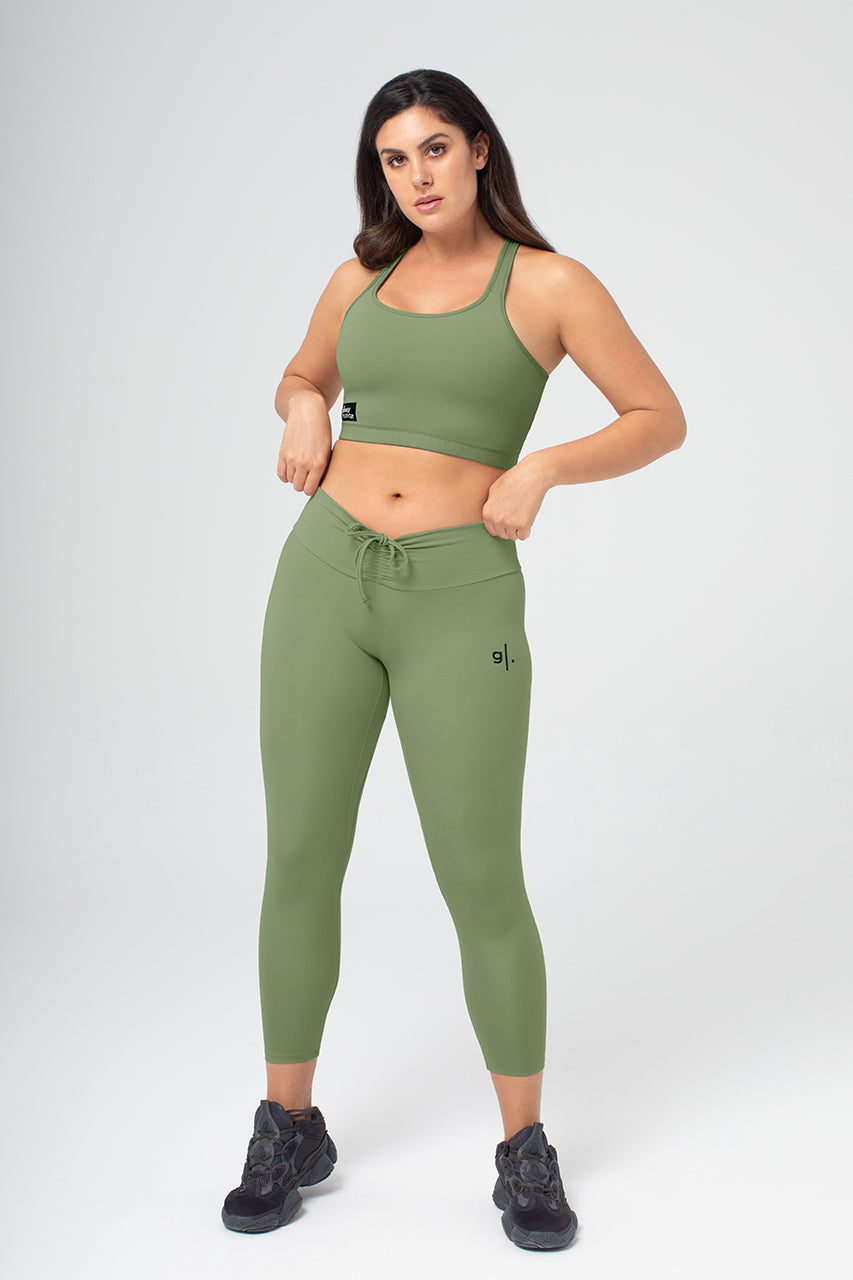 Women's Sustainable Sports Bra Racerback Long Line