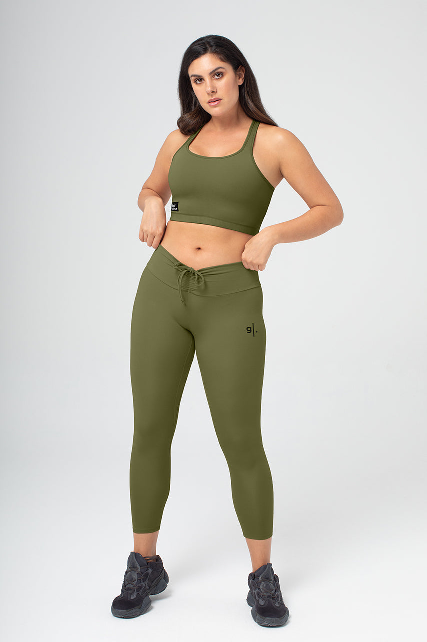 Women's Sustainable Sports Bra Racerback Long Line
