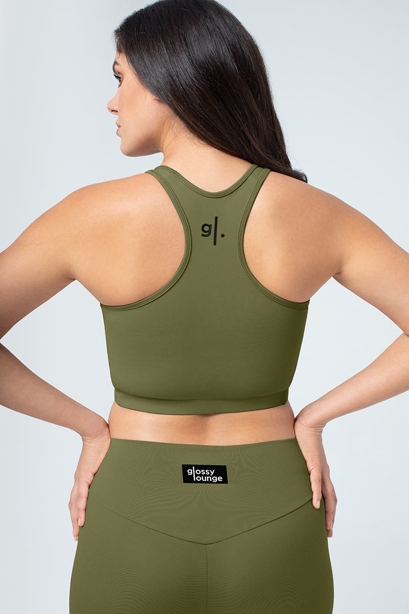 Women's Sustainable Sports Bra Racerback