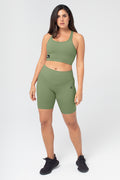 Women's Sustainable Sports Bra Racerback Long Line