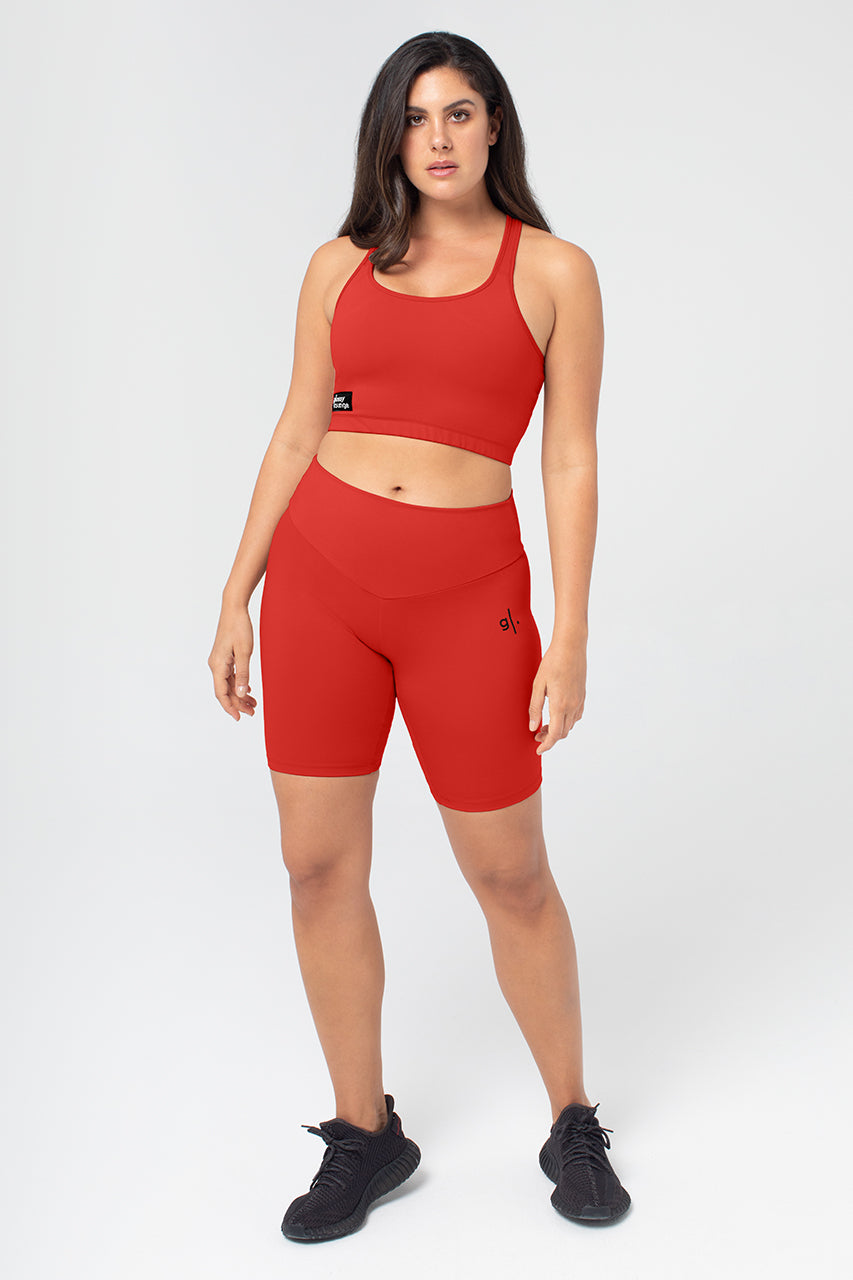 Women's Sustainable Sports Bra Racerback Long Line