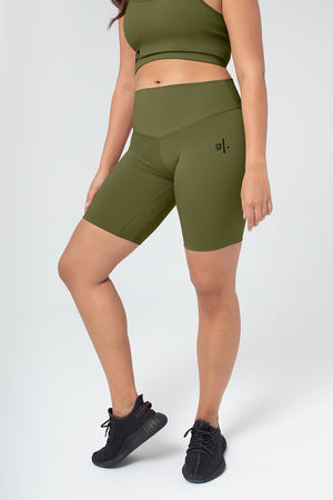 Women's Sustainable Every Body High Waist Biker Shorts
