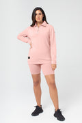 Organic Bamboo Women Cozy Half Zip Slim Fit Jumper