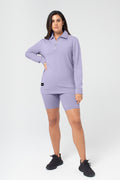 Organic Bamboo Women Cozy Half Zip Slim Fit Jumper